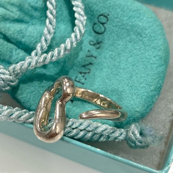 Authentic Tiffany & Co. Open Heart Ring - Picture 3 of 9